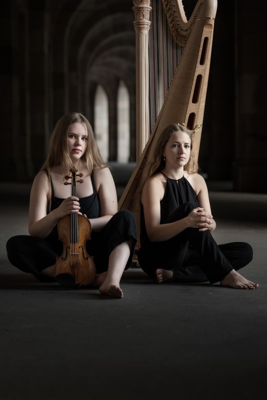 21.10.2022 Duo Calan­the — Kon­zert für Har­fe und Violine