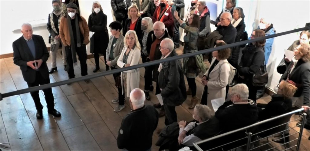 11.11.2023 Eröff­nung der Aus­stel­lung “Herbst­gäs­te aus Sachsen-Anhalt”
